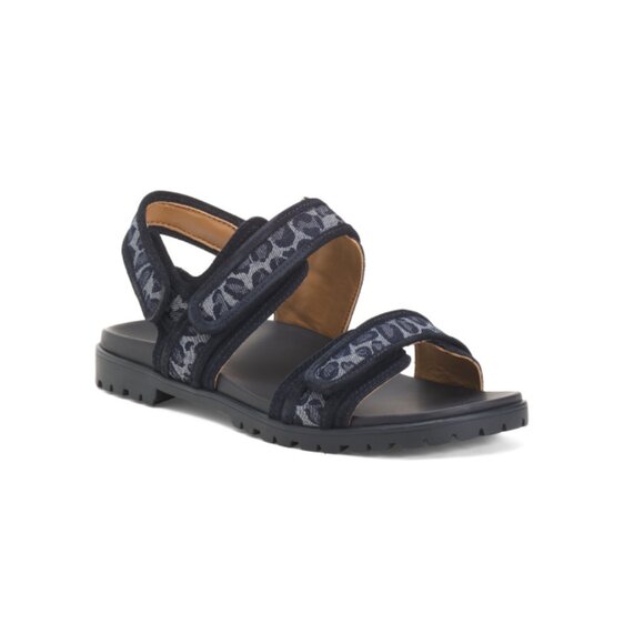 VIONIC Leopard Cassidy Comfort Sandals - Picture 1 of 2